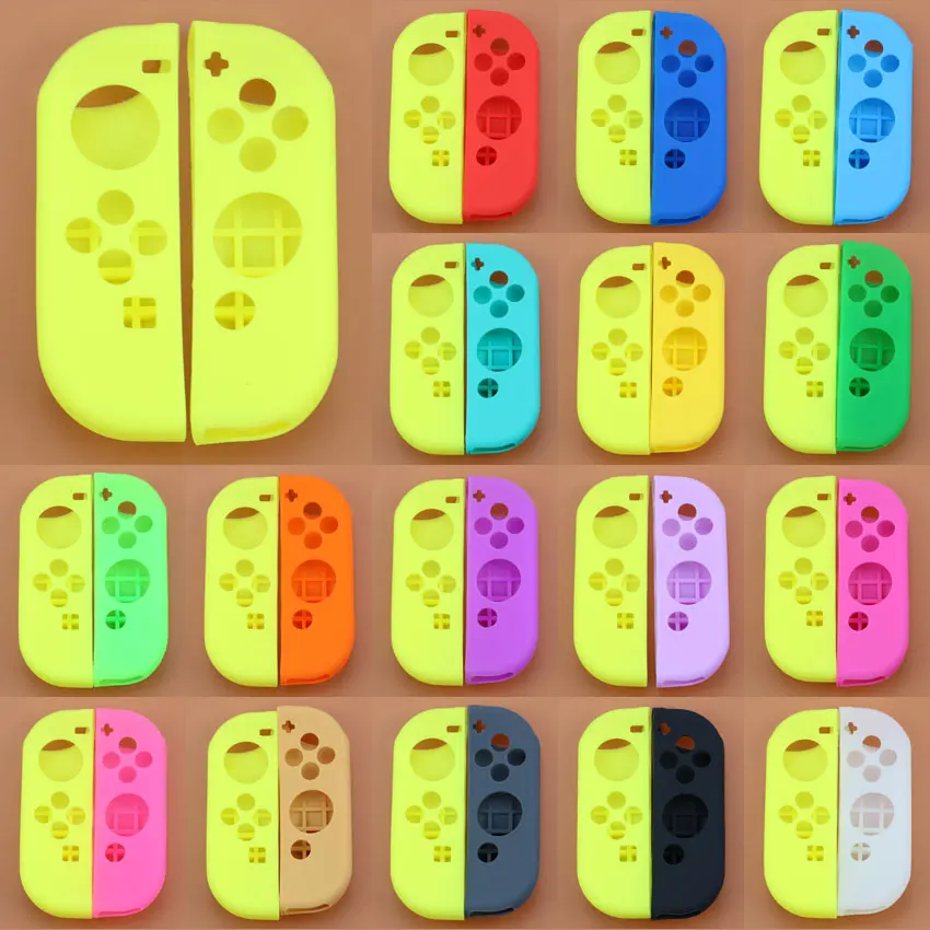 

JCD Soft Anti-Slip Silicone Protective Case for Nintend Switch Gamepad Silicone Housing Shell Case for Switch NS Controller