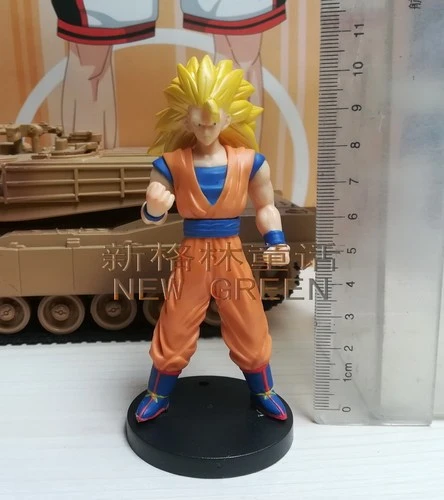 Boneco de dragon ball bandai, figura de ação genuíno de cenário