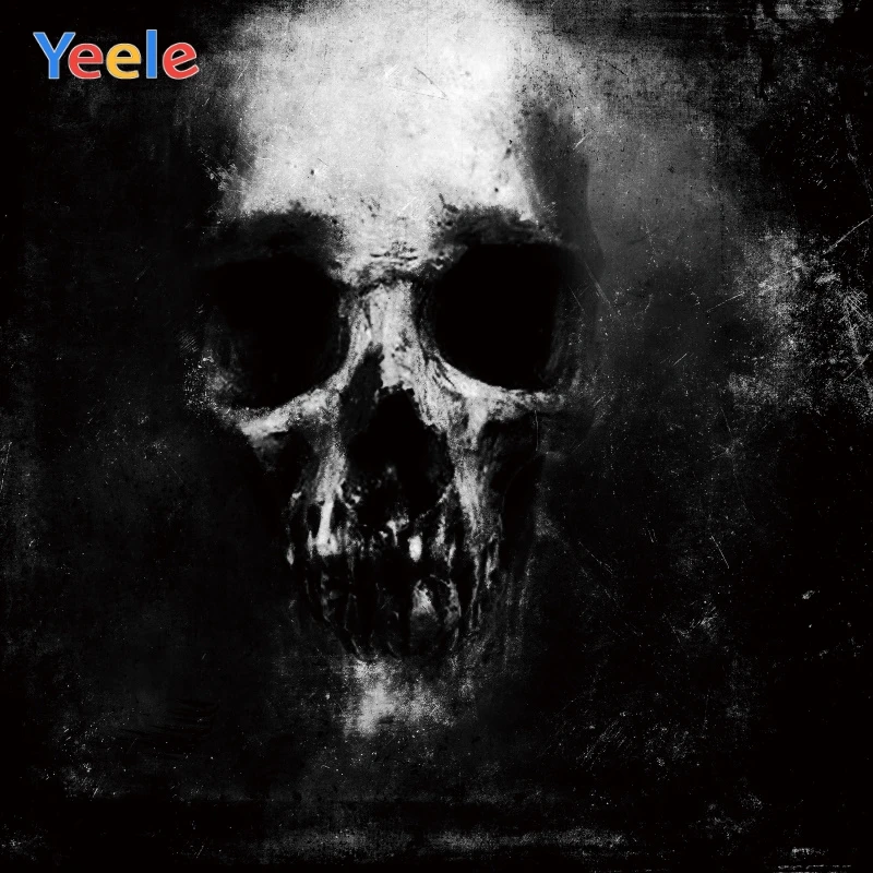 

Yeele Halloween Scary Party Photocall Skeleton Fade hotography Backdrops Personalized Photographic Backgrounds For Photo Studio