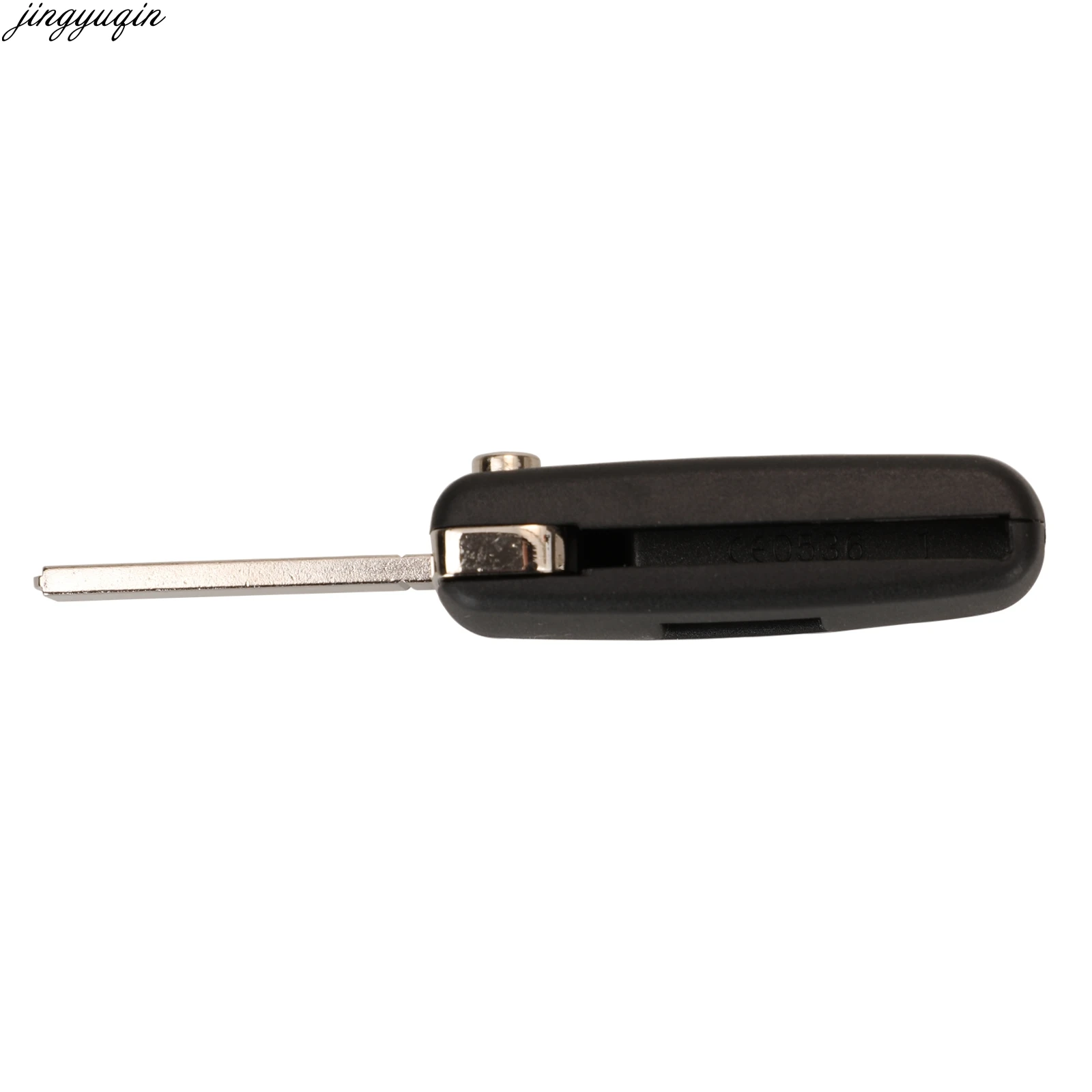 Jingyuqin Remote Car Key Case Shell For Peugeot e-Expert Partner Citroen Berlingo Fiat Scudo 3 Buttons Housing Fob Replacement key case car key shell key shell
