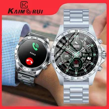 Kaimorui ساعة ذكية للرجال إلكترونيات ساعة اليد للرجال 2021 سوار لياقة بدنية ضغط الدم ذكي ساعة ذكية لنظام أندرويد ios