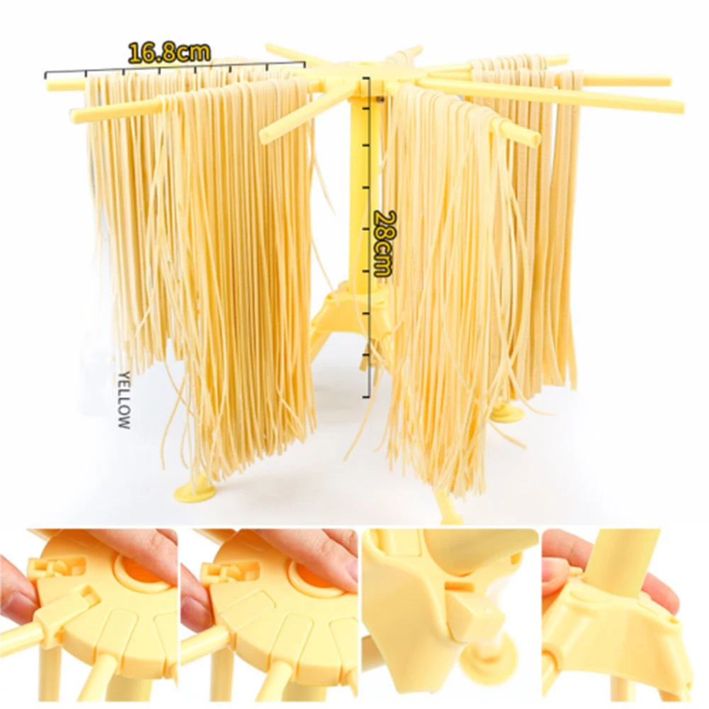 Складная Сушилка для пасты держатель для спагетти сушилка пластиковая подвесная кухонная подставка для лапши