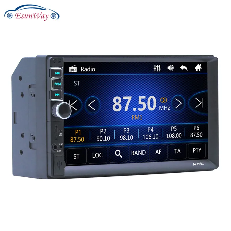 Автомагнитола Autoestereo, 7 дюймов, 2din, автомагнитола Estereo De Auto Con Pantalla, Bluetooth, зеркальное соединение, автомагнитола, Автомобильный мультимедийный MP5 стерео