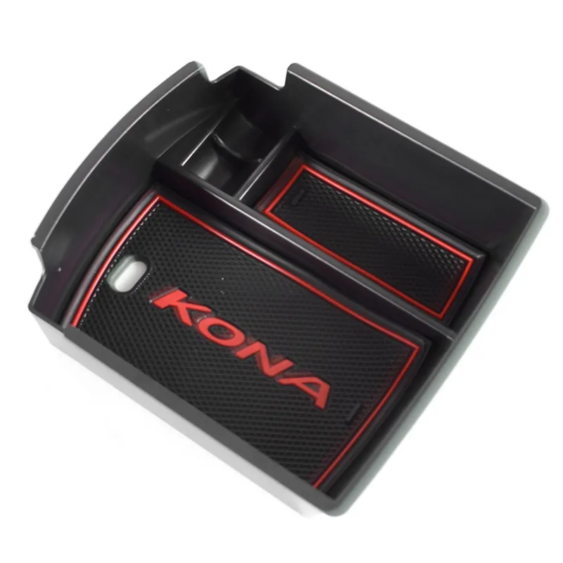 Центральная консоль, органайзер, лоток для hyundai Kona Encino, подлокотник, дополнительный бардачок, Kona, аксессуары, Держатель контейнера