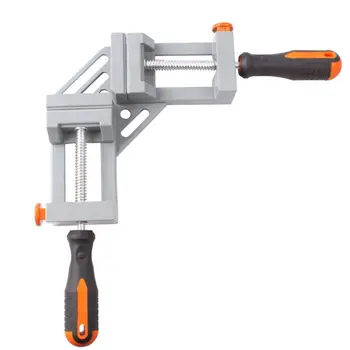 

Double Handle Right Angle Clamp 90 Degrees Welding Clamp Carpenter Woodworking Tool