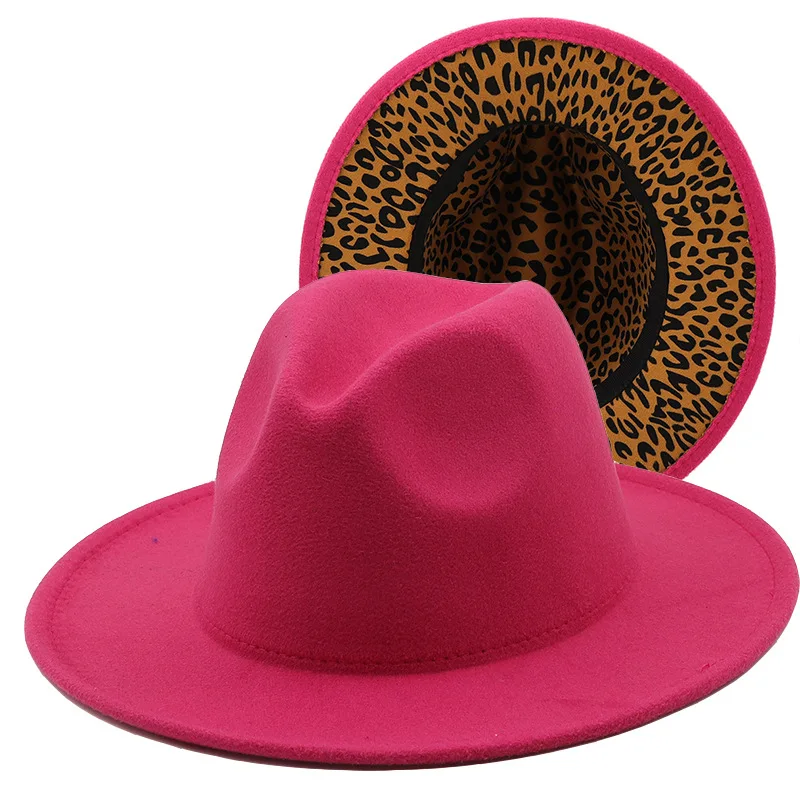 Wool Felt Fedora Hats Women 