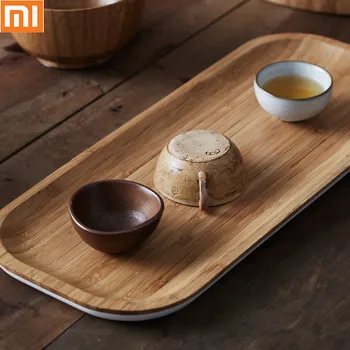 

Xiaomi Home Simple Creative Solid Wood Saucer Kung Fu Tea Set Dry Tray Accessories Simple Elegant Multi-purpose Anti-corrosion
