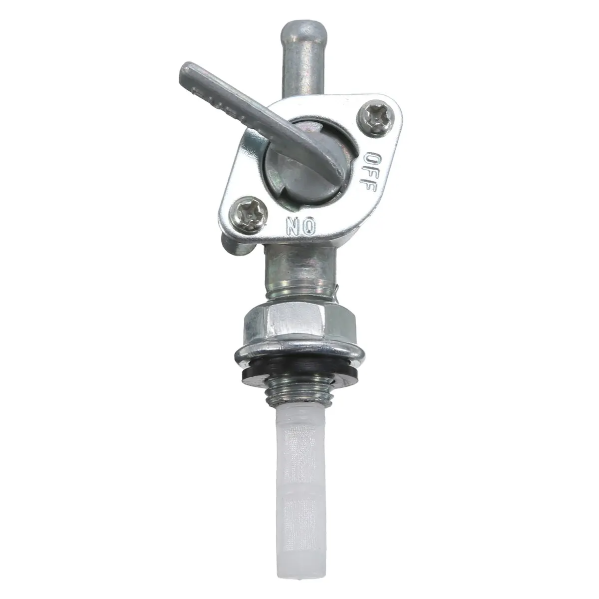 1PC Metal Sliver Fuel Tank Switch Valve Petcock Universal Generator Accessories For Motocross Motorcycle ATV Moped 49cc-80cc