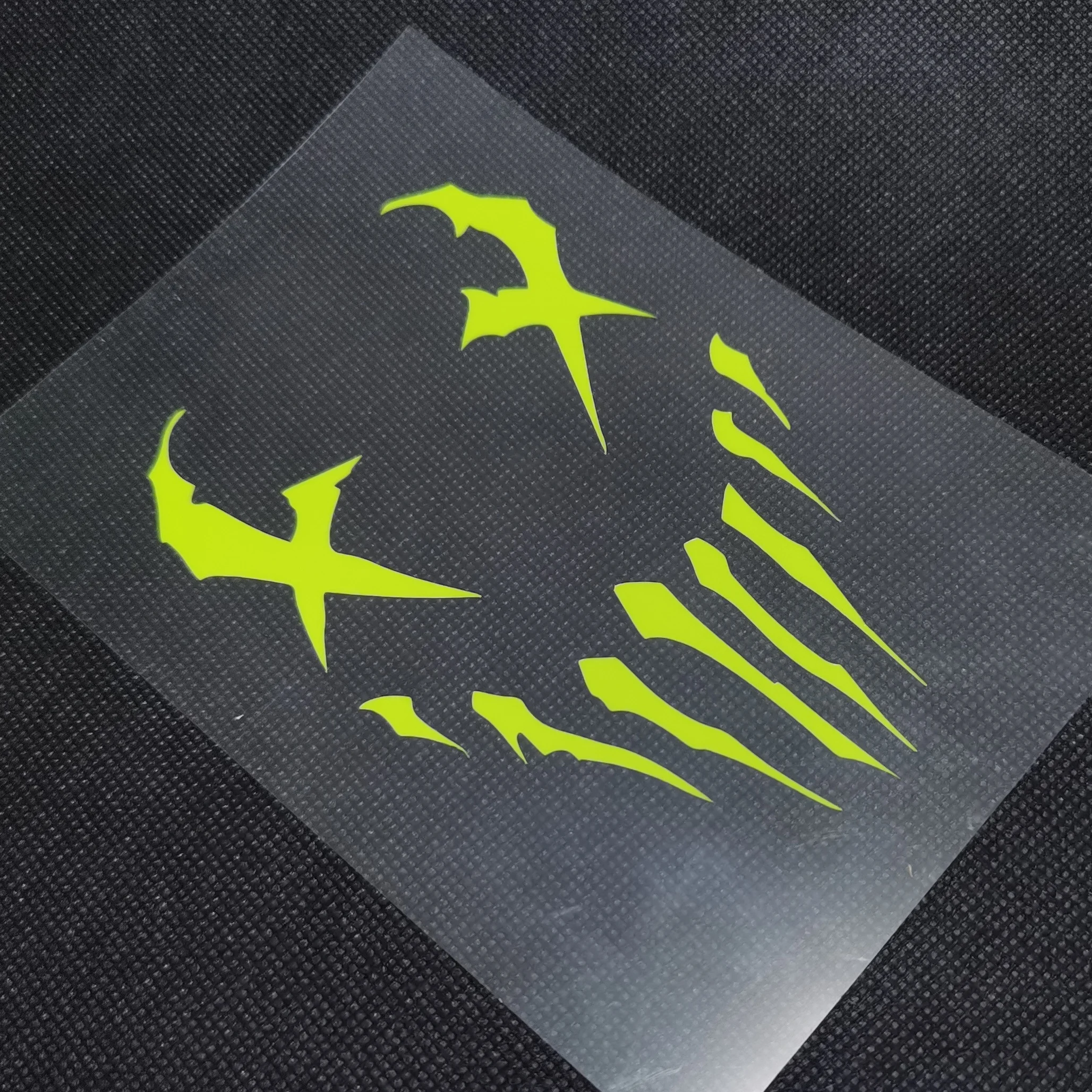 Decorative Stickers Motorcycle Stickers Car Body Devil Reflective Waterproof Accessories Helmet Decal