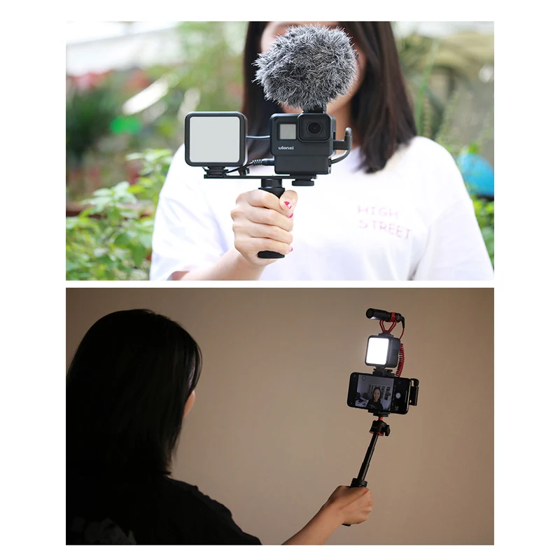 Ulanzi Dimmable 49 светильник DSLR на камере видео ультра яркий для DJI Osmo Mobile 2 Zhiyun Smooth 4