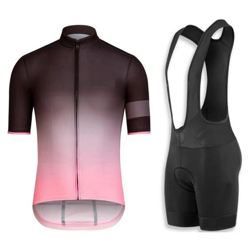 10 Костюм для велоспорта с логотипом команды, одежда для гонок, ropa de ciclismo, футболка с коротким рукавом и шорты на лямках, нижняя одежда для верховой езды - Цвет: 10