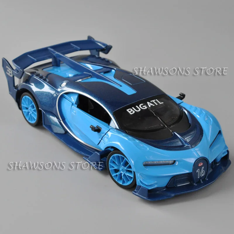 Коллекция литых под давлением моделей автомобилей Bugatti Chiron GT в масштабе