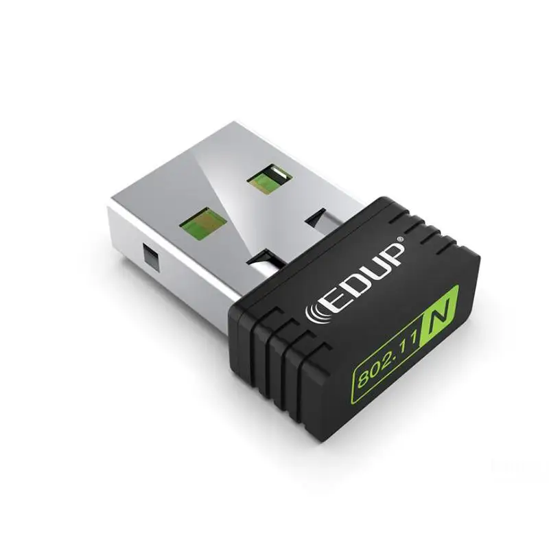 EDUP сетевая карта беспроводной Mini-USB wifi адаптер 150 Мбит/с Wi-Fi 802.11n USB Ethernet адаптер Поддержка для ПК Windows, Mac
