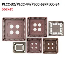5PCS integrated circuit adapter IC SOCKET PLCC-32 PLCC-44 PLCC-68 PLCC-84 TEST base PLCC32 PLCC44 PLCC68 PLCC84 TO dip SOP SMD