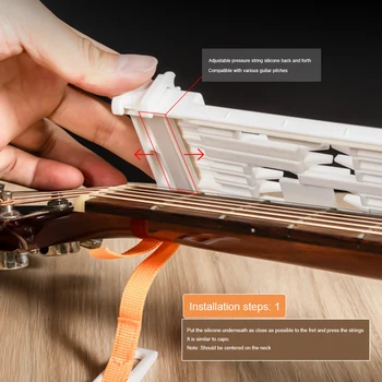 

Stringed Instruments Guitar Trainer Teaching Aid Finger String Musical Learn Tool Chord Assistant Beginners Practice Lightweight