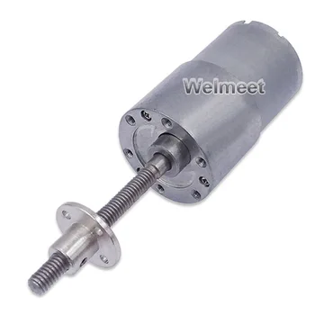 

1pcs DC12V 24V JGB37-3530 Screw Length Shaft Speed Reduction Gear Motor with Full Metal Gearbox M6x58mm