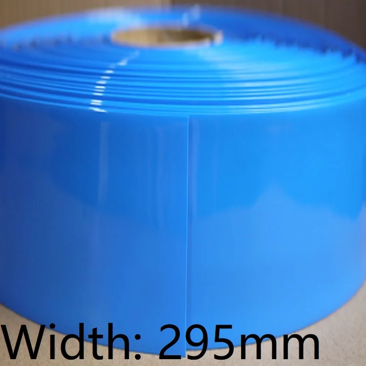 

Width 295mm (Diameter 188mm) Lipo Battery Wrap PVC Heat Shrink Tube Insulated Case Sleeve Protection Cover Flat Pack Blue