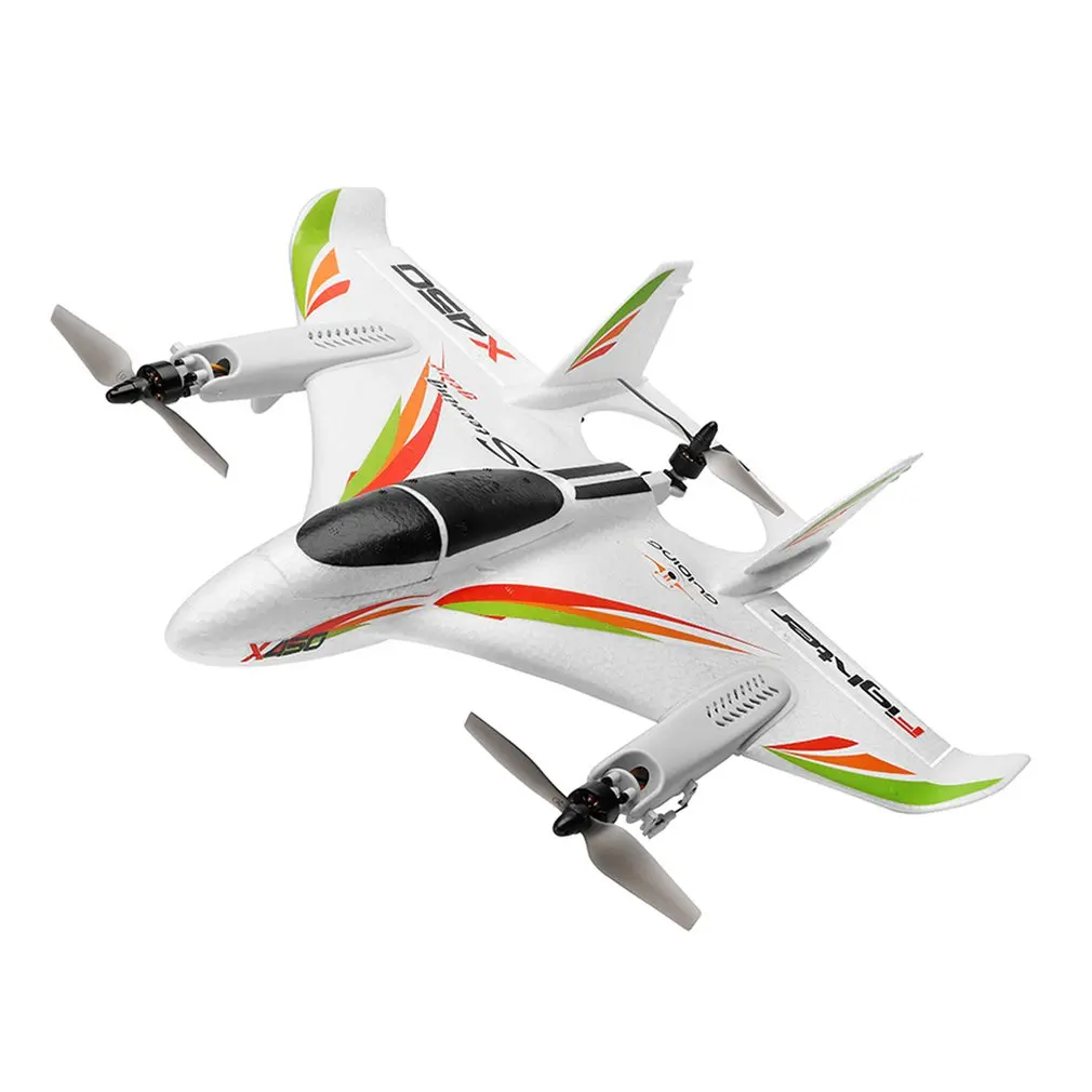 XK X450 3D пилотажной RC Самолет 6 Каналы дистанционного Управление вертикальный