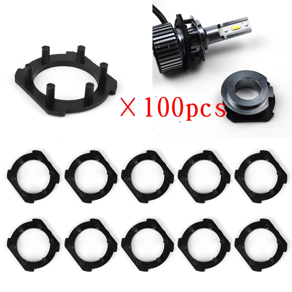 Dyoung Factory Low Price For 100Pcs H7 Led Headlight Socket Adapter mazda 3/5/6 Opel CRV Car Base D121 | - Цена: 2 822,44 руб. / lot