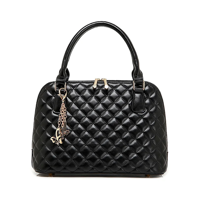 

Style New Style WOMEN'S Bag Korean Rice Fashion Rhombus Different Size Bags Five-Piece Handbag Oblique Bag Wallet