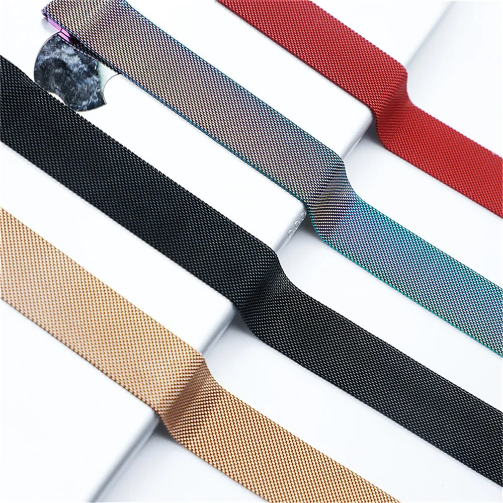 Миланская петля ремешок для apple watch 5 band pulseira apple watch 4 3 band 44 мм/40 мм iwatch 5 42 мм 38 мм correa ремешок для часов браслет