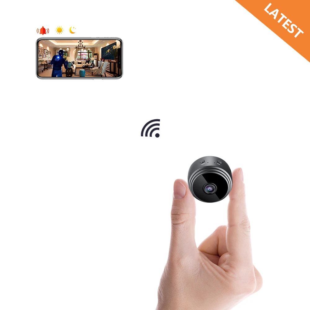 Wi Fi 1080P Full HD мини камера видео DV DVR микро обнаружения движения с инфракрасным