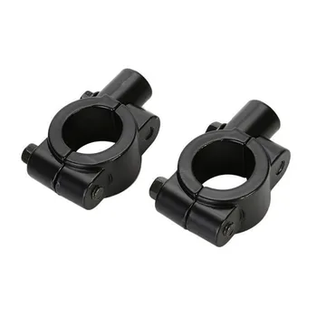 

1Pair 10mm 7/8" Motorcycle Rearview Handlebar Mirror Mount Holder Adapter Clamp