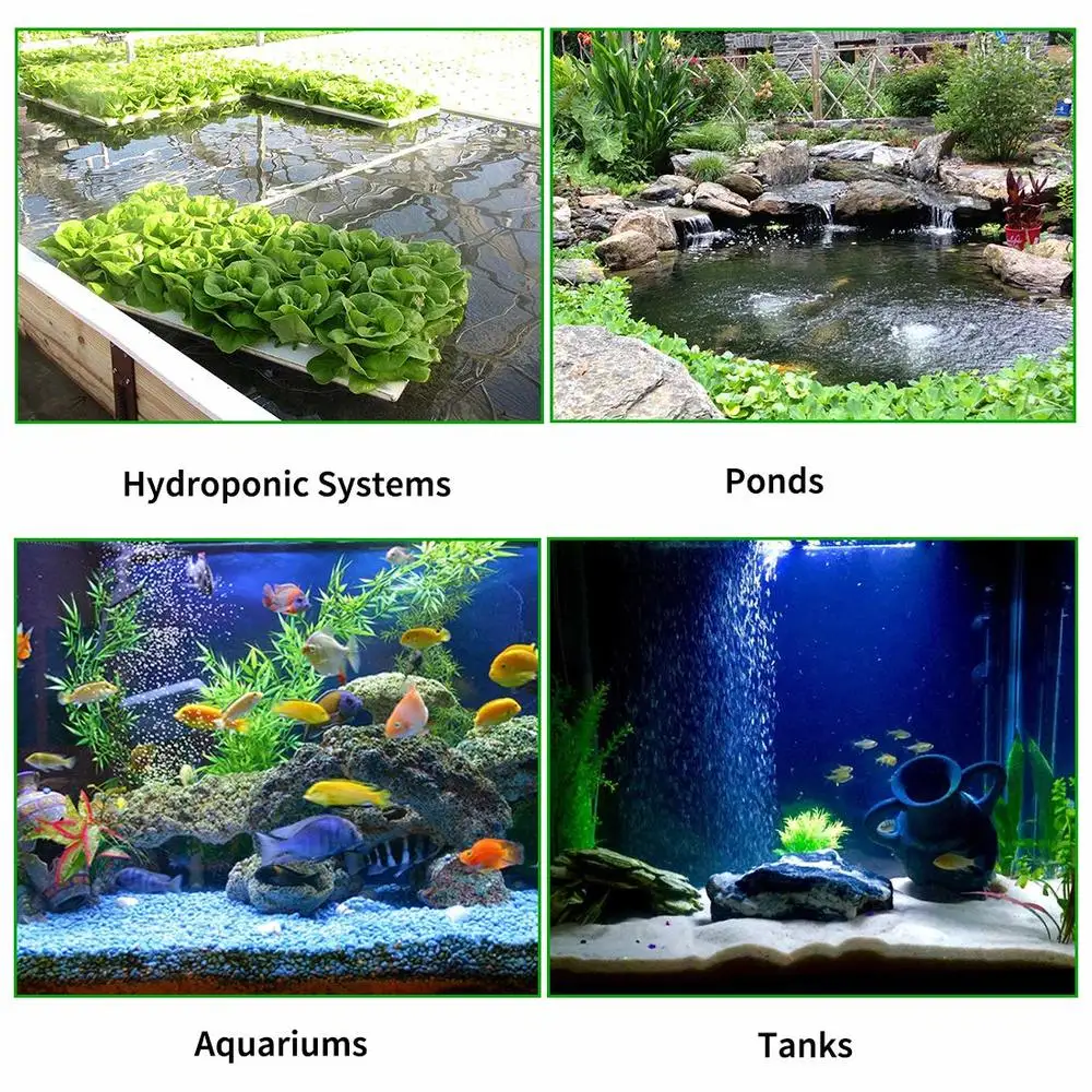 20CM Gelembung Diffuser Silinder Airstones Untuk Ikan Tangki Oksigen Pompa Air Kolam Ikan Koi Sistem Hidroponik Aquarium Aksesoris Pompa Udara Aksesoris AliExpress