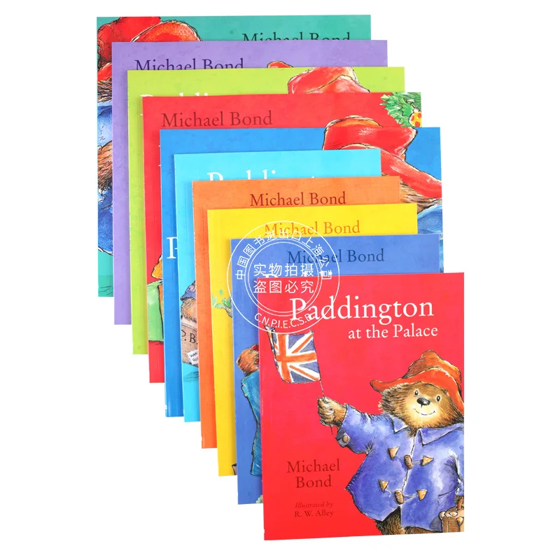 

10 Books/ Lot Paddington Picture Book Bag Books for Babies Books for Kids English Kid Picture Book Baby Story Book Reading Books