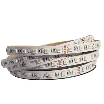 

LED Strip Lights, Dreamcolor DC24V 5050 16.4ft 300leds RGB White 4 Colors in 1 LED non Waterproof Color Changing RGBW jk1183