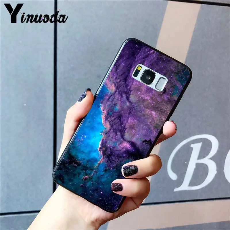 Yinuoda space для galaxy universe Star Dark чехол для телефона чехол для samsung galaxy S9 S10 Plus S10E S6 S7 S8 S9 S9Plus S5 M10