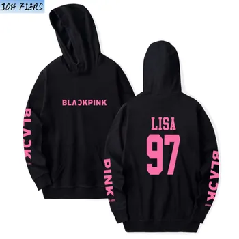 

2019 BLACKPINK Girl's Group Kpop korean oversized hoodies Sweatshirts Funny Harajuku moletom Men/Women Clothes