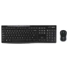 Logitech MK270 Мышь клавиатура комплект 2,4G Беспроводной оптический Мышь 1000 Точек на дюйм для домашний рабочий стол для ноутбука ПК