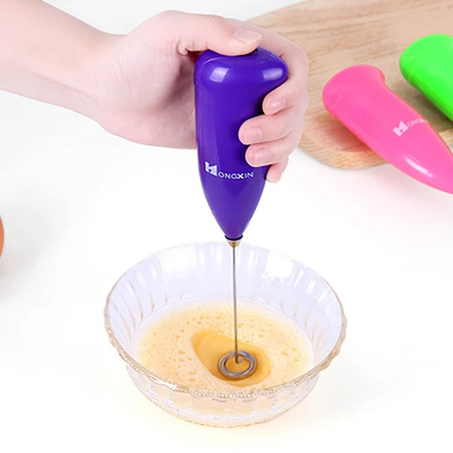 Handheld Electric Milk Frother Egg Beater Electric Whisk Coffee Drink Mixer  Cream Stirring Foamer Household Kitchen Cooking Tool - AliExpress