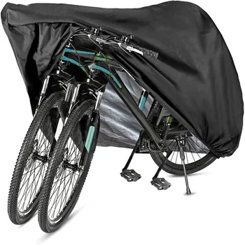 

Bike Cover Storage 2 Or 3 Vehicle Waterproof Outdoor Bicycle Covers Scooter Protectors