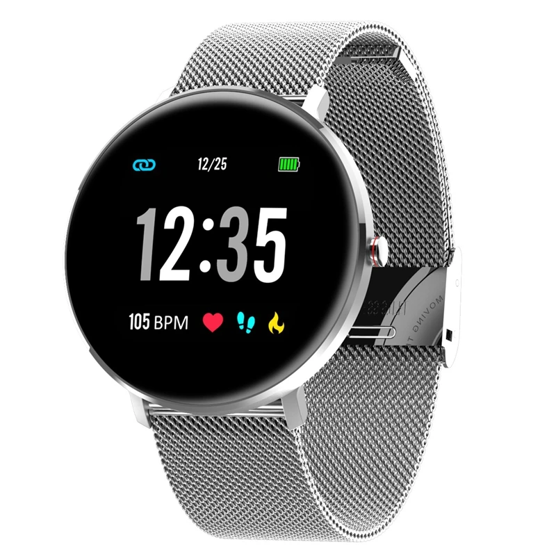 L10 1.3 Inch IPS 8 Sports Mode IP68 Multi-Language Display HR Blood Pressure Fitness Smart Watch