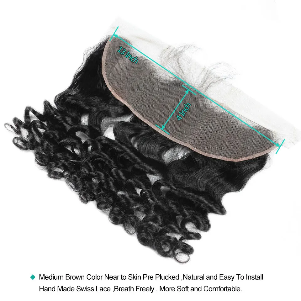 allove loose wave bundles with frontal (7)
