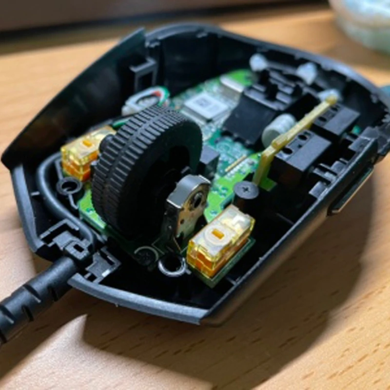 TTC Dustproof Gold Mouse Micro Switch 2Pc Micro Button Gold Contactor 60 Million 1XCB mouse micro switch