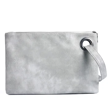 

CROWDALE Fashion solid women's clutch bag women envelope bag clutch evening package women high quality PU women messenger bags