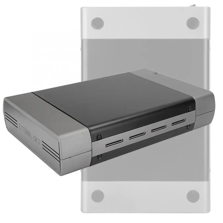5.25in оптический привод коробка внешний USB2.0 SATA Интерфейс компьютерных аксессуаров подходит для Windows XP/7/8/10 OS 9,0 или более поздней версии