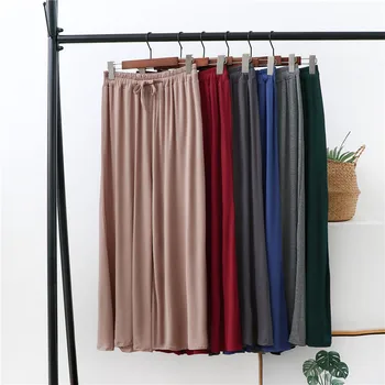 

Modal Loose Pants Women's 20 Summer New Style High-waisted Loose and Plus-sized Yoga Pants Outer Wear Household Casual Pajamas T