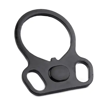 

Hunting Dual End Plate Loop Sling Adapter Mount Handed Ambidextrous