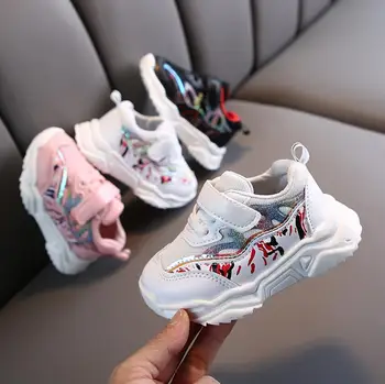 

Spring Autumn Children Shoes for Girls Sneakers Boys Sport Shoes New Soft Bottom Baby Toddler Flat Sneaker Kids Casual Shoes