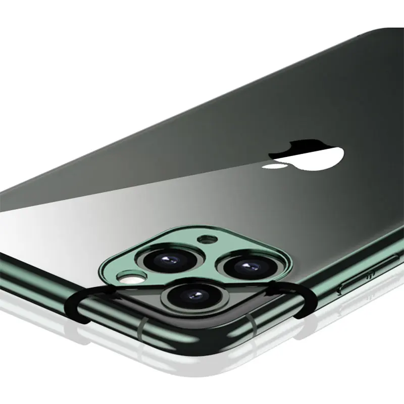 Силиконовый защитный чехол для камеры Apple iPhone 11 Pro Max X XR XS 8 Plus 7 iPhone11 Защита ТПУ
