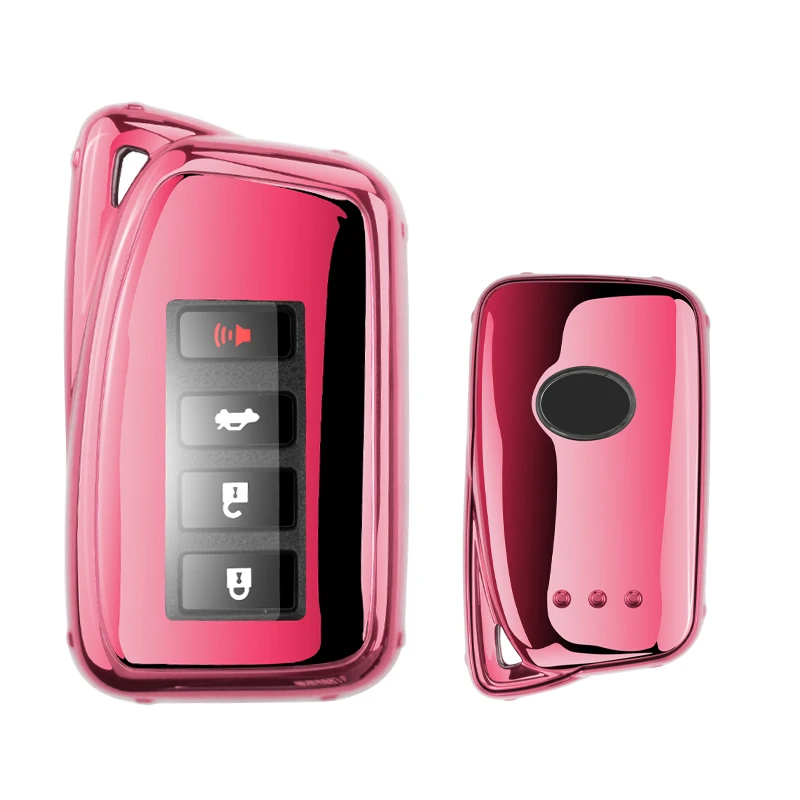 Soft TPU Car Smart Key Fob Case Cover For Lexus IS GS RX ES RC NX 200 250 300 25