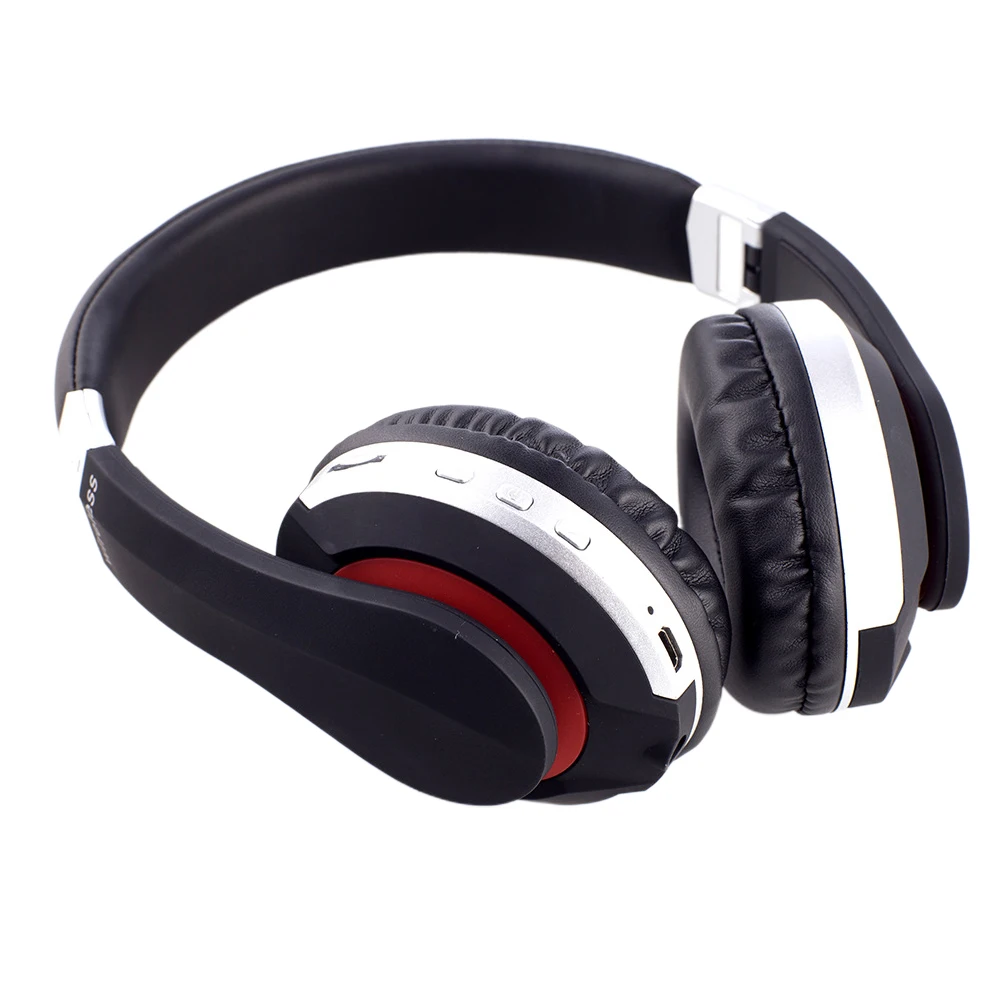 USB Handsfree шумоподавление Bluetooth наушники складные с микрофоном Музыка Портативный беспроводной сабвуфер HiFi стерео игровой