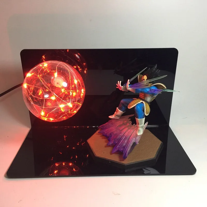 Аниме Dragon Ball Sun Wukong Garage Kit Креативный светодиодный светильник Настольная лампа для защиты глаз светящаяся игрушка креативный Сияющий
