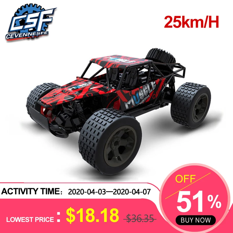  RC Cars Radio Control 2.4G 4CH rock car Buggy Off-Road Trucks Toys For Children High Speed Climbing Mini rc Rc Drift driving Car 