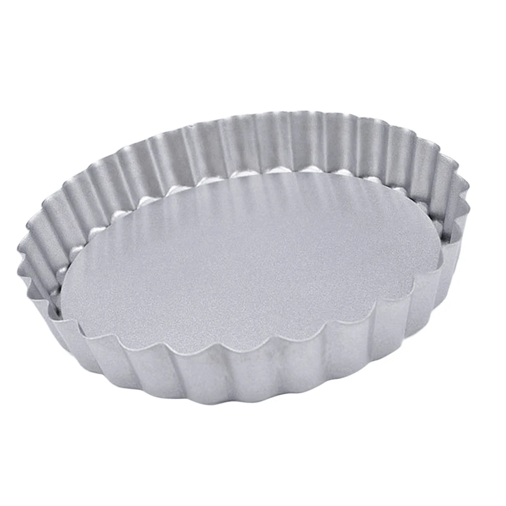Non Stick Tart Tin Quiche Tartlet Tart Pastries Custard Pans Round Tart Pan
