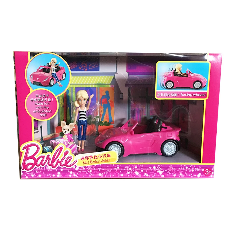mini barbie car